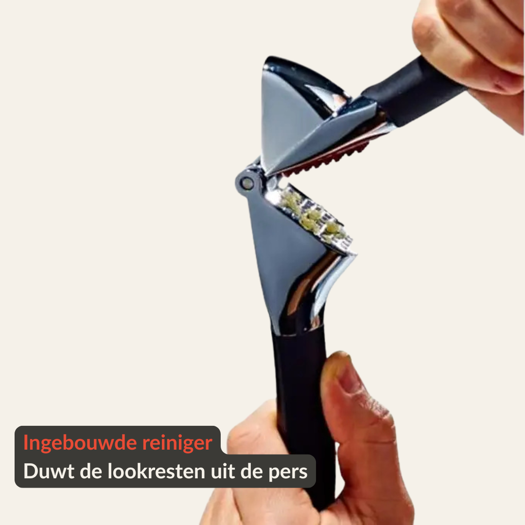 De perfecte knoflookpers – Snel en zonder gedoe fijngehakt look - Zelfreinigend