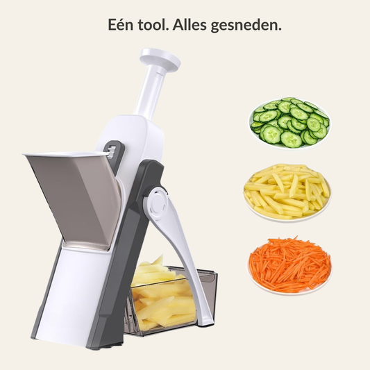 Mandoline Groentesnijder – Snel, eenvoudig en perfect gelijkmatig