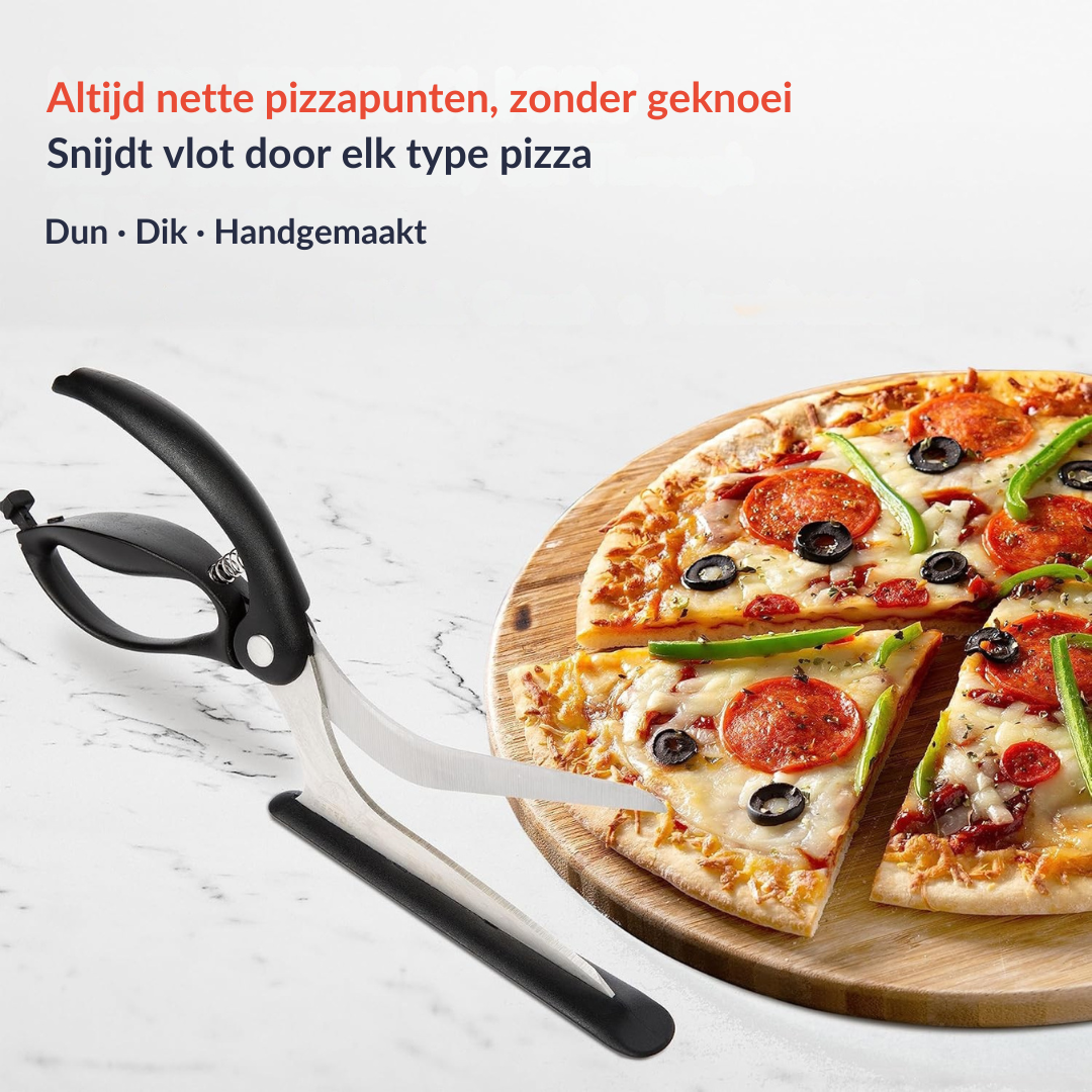 SlicePro Pizza Schaar – Perfecte stukken zonder geknoei