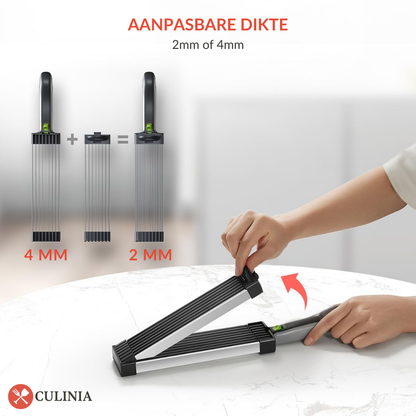 Handmatige Snijmachine – Precisie Snijder voor Vlees, Vis en Gevogelte – Ideaal voor Wokgerechten, Steak Tartaar, Sashimi etc.