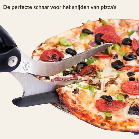 SlicePro Pizza Schaar – Perfecte stukken zonder geknoei