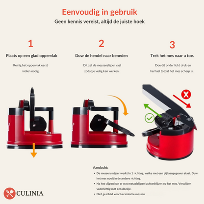 Binnen 5 seconden weer superscherpe messen