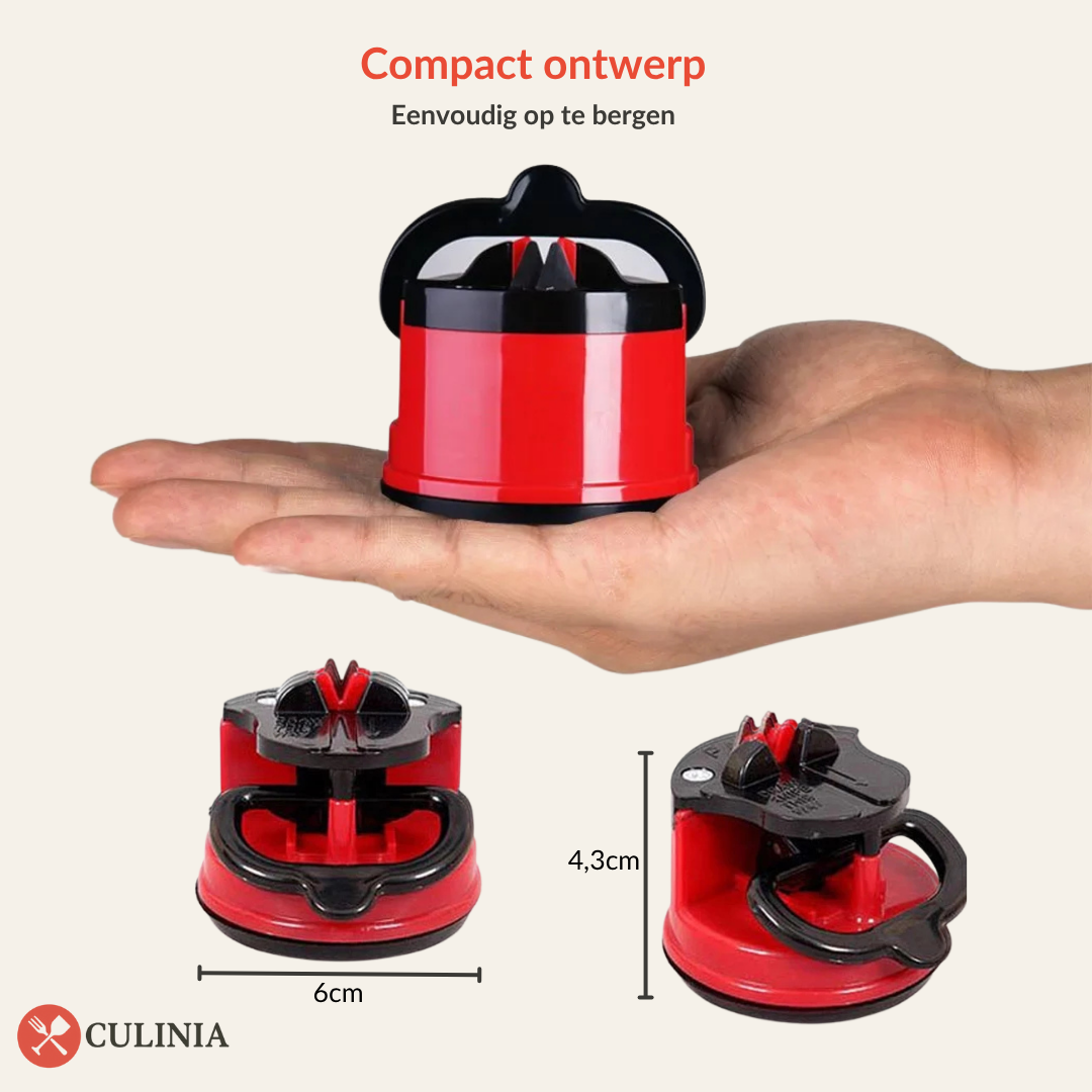 Binnen 5 seconden weer superscherpe messen