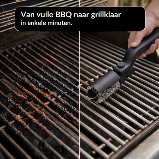 Elektrische BBQ Borstel – BBQ schoonmaken zonder schrobben