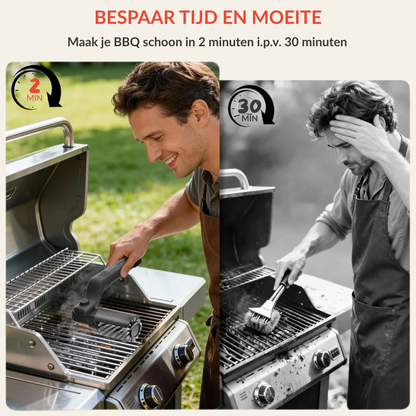 Elektrische BBQ Borstel – BBQ schoonmaken zonder schrobben