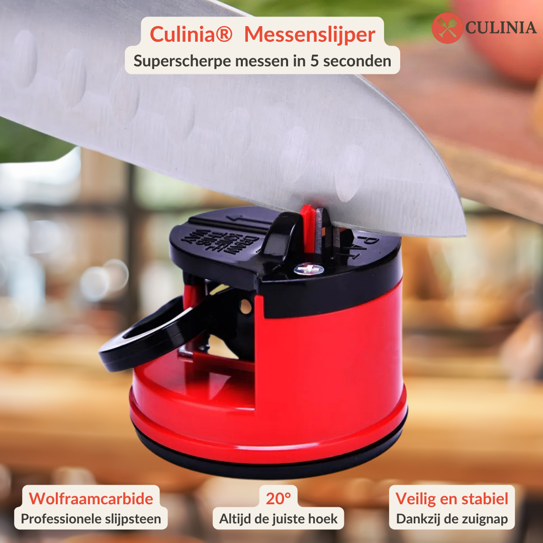 Binnen 5 seconden weer superscherpe messen