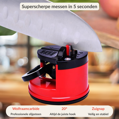 Botte messen? In 2 bewegingen weer vlijmscherp.