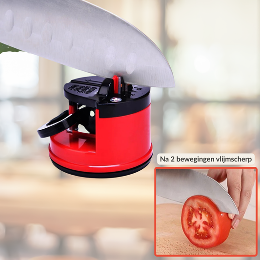 Botte messen? In 5 seconden weer vlijmscherp.