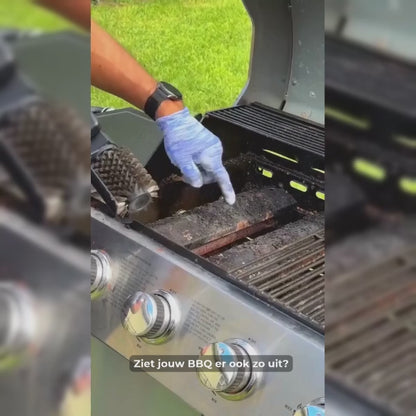 Elektrische BBQ Borstel – BBQ schoonmaken zonder schrobben